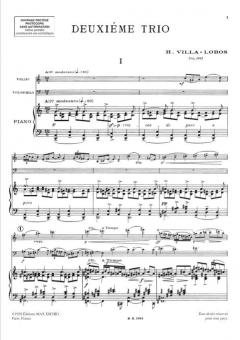 Deuxième Trio (Hector Villa-Lobos) 