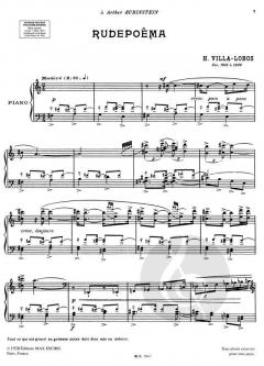 Rudepoêma von Heitor Villa-Lobos 