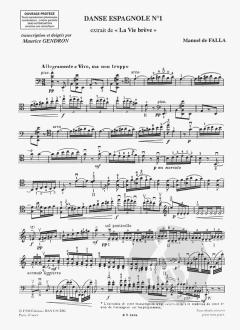 Danse Espagnol Nr. 1 von Manuel de Falla 