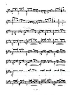 5 Präludien Nr. 2 von Hector Villa-Lobos 