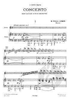 Concerto von Hector Villa-Lobos 