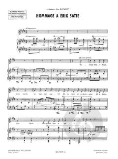 8 Poèmes de Jean Cocteau von Georges Auric 