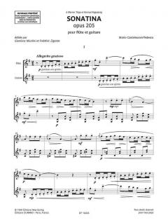 Sonatina von Mario Castelnuovo-Tedesco 