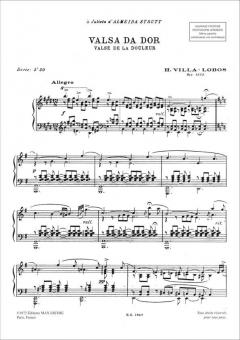 Valsa da dor von Hector Villa-Lobos 