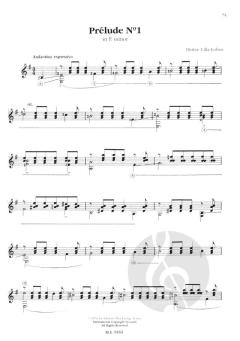 Collected Works For Solo Guitar von Hector Villa-Lobos 