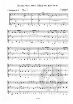 Raindrops Keep Falling On My Head von Burt Bacharach 