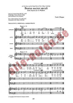 Beatus Auctor Saeculi von Tarik O'Regan 