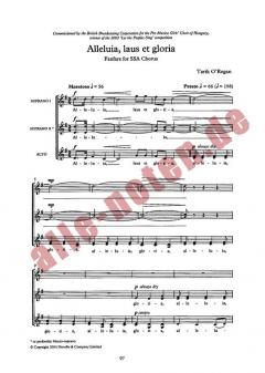 Alleluia, Laus et Gloria von Tarik O'Regan 