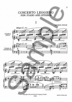 Concerto Leggiero von George Dyson 