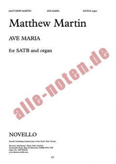 Ave Maria von Matthew Martin 
