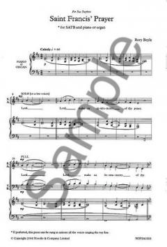 Saint Francis' Prayer von Rory Boyle 