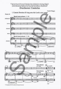 Dorchester Canticles von Tarik O'Regan 