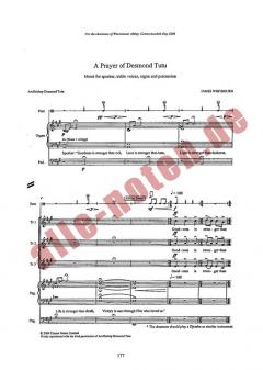 A Prayer For Desmond Tutu (James Whitbourn) 