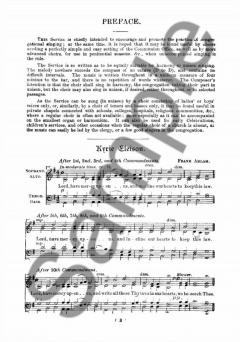 The Office Of The Holy Communion In G von Frank Adlam 