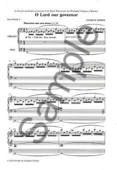 O Lord Our Governor von Patrick Hawes 