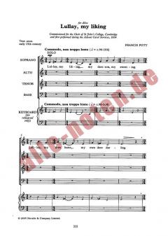 Lullay, My Liking von Francis Pott 