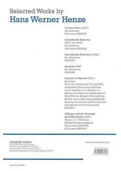 Five Messages for the Queen of Saba von Hans Werner Henze 