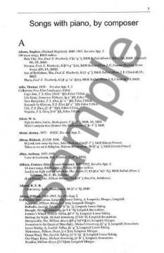 British Solo Song (Michael Pilkington) 