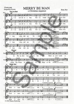 Merry Be Man (Chorus Part) (Betty Roe) 