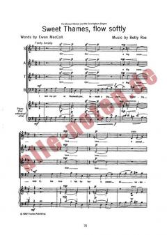 Sweet Thames, Flow Softly (Betty Roe) 