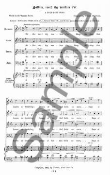 Soldier, Rest! von Hamish MacCunn 