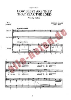 How Blest Are They That Fear The Lord von Stephen Oliver 