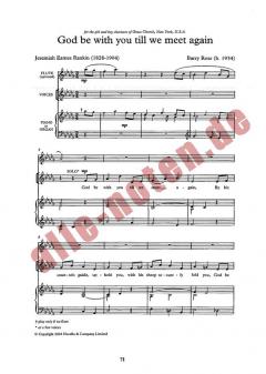 God Be With You Till We Meet Again von Barry Rose 