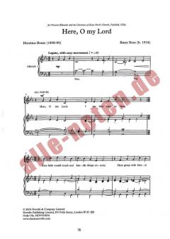 Here O My Lord von Barry Rose 