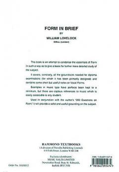 Third Year Harmony (William Lovelock) 