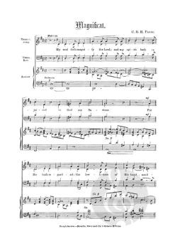 Magnificat And Nunc Dimittis In D von Charles Hubert Parry 