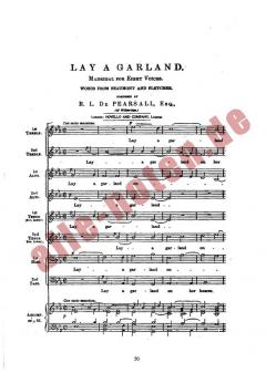 Lay A Garland von Robert Pearsall 