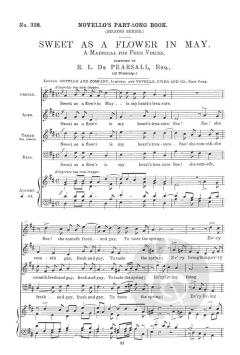 Sweet As A Flower In May von Robert Pearsall 