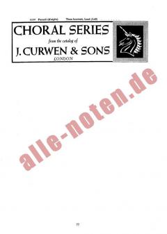 Thou Knowest, Lord SAB 