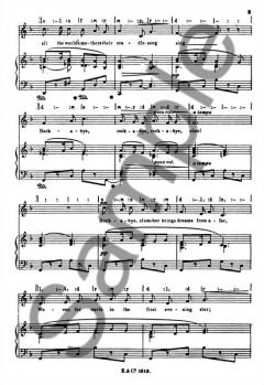 Quilter Slumber Song Unison von Roger Quilter 