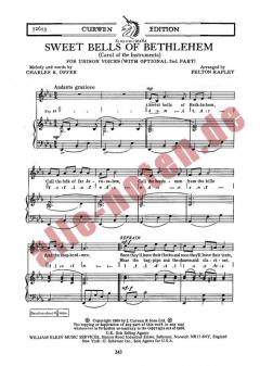 Sweet Bells Of Bethlehem (Felton Rapley) 