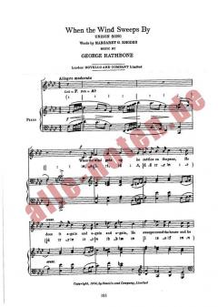 When The Wind Sweeps By von George Rathbone 