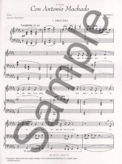 Con Antonio Machado von Joaquin Rodrigo 