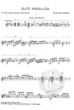 Suite Andaluza von Celedonio Romero 