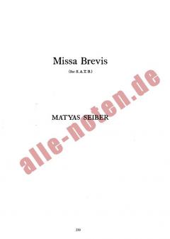 Missa Brevis (Matyas Seiber) 