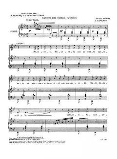 Cancion de Marinela No. 2 de La Cancion Del Olvido von Jose Serrano 