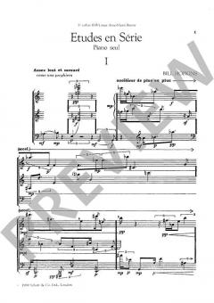 Etudes Band 1 von Bill Hopkins 