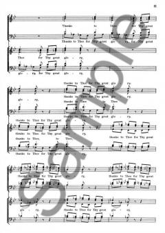 Shaw, M. The Greater Light SATB Organ 