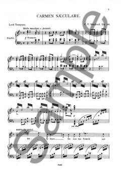 Carmen Saeculare von François Philidor 