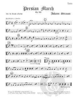 Strauss, J II Persian March Op.289 Naylor Orchestra (Me) 