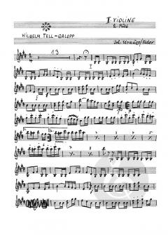 William Tell Galopp von Johann Strauss (Vater) 