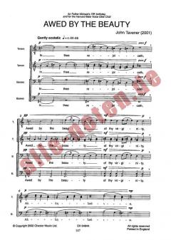 Awed By The Beauty (John Tavener) 