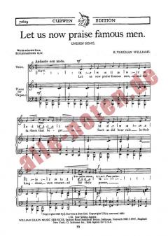 Let Us Now Praise Famous Men (Ralph Vaughan Williams) 