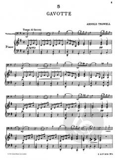 12 Morceaux faciles op. 4 Band 2 von Arnold Trowell 