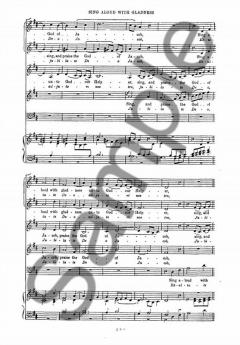 Sing Aloud With Gladness von Samuel Sebastian Wesley 