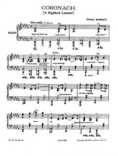 Coronach (Original Version) von Edgar Barratt 
